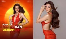 Khánh Vân chia sẻ đầu tiên sau khi dừng chân ở Top 21 Miss Universe