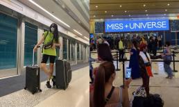 Ngọc Quyên đã có mặt tại Chung kết Miss Universe ở Mỹ để cổ vũ cho Khánh Vân: 'Việt Nam ơi!'