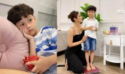 Con trai Huyền Lizzie càng lớn càng đẹp trai như hot boy nhí