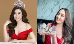Nghi vấn vương miện của Hoa hậu Đỗ Mỹ Linh bị Hoa hậu Thái Lan 'đạo nhái' thiết kế?
