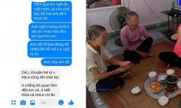 Về ra mắt thấy gia đình bạn trai trải chiếu dưới đất ăn cơm, cô gái chê dơ dáy nên đã một mình bê bát lên bàn ăn