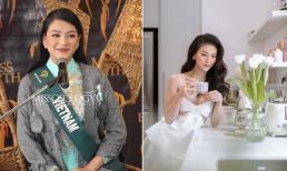 Đăng ảnh mới, Hoa hậu Trái Đất Phương Khánh lộ nhan sắc khác lạ