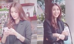 Hà Tăng dưới ống kính 'team qua đường': Nhan sắc cực đỉnh, phản ứng khi phát hiện camera ghi điểm mạnh 