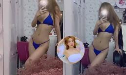 Hậu chia tay Huỳnh Phương, Sĩ Thanh diện bikini khoe vóc dáng gợi cảm 'hết nấc'