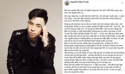 Nguyễn Hồng Thuận lên tiếng giải thích rõ về nghề sáng tác, khẳng định việc triệt đường hát của khách hàng cũ là 'sai quá sai'