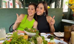 Khánh Vân hội ngộ cùng Hoa hậu Malaysia sau 1 tuần Miss Universe 2020 kết thúc