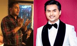 Người mẫu/diễn viên Đức Tiến lộ thân hình 'phát tướng' khi tham gia tiệc tại nhà Bằng Kiều 