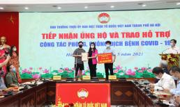 Thành Trung trao gần 400 triệu đồng vào quỹ Vaccine của cộng đồng