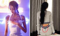 Không chỉ Triệu Lệ Dĩnh và Dương Mịch, Địch Lệ Nhiệt Ba giờ cũng gầy trơ xương, phải bóp lưng quần 