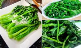 Xào các món rau, nên cho muối vào thời điểm nào là thích hợp nhất để rau xanh tươi và giòn ngon? 