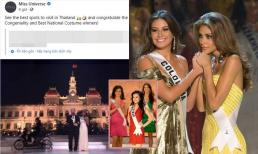 Dân mạng khó chịu khi Miss Universe đăng clip quảng bá Việt Nam nhưng nhầm lẫn là Thái Lan