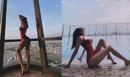 Vợ của cầu thủ Văn Dũng diện bikini khoe đường cong bốc lửa không thua kém người mẫu
