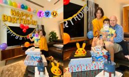 Ca sĩ Thu Minh tổ chức sinh nhật cho con trai, tiết lộ tính cách của quý tử