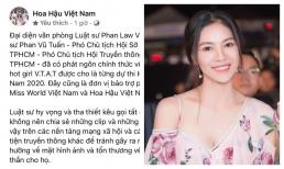 BTC Hoa hậu Việt Nam nhờ luật sư vào cuộc khẳng định lần nữa hotgirl 'Về nhà đi con' lộ clip nóng không phải thí sinh cuộc thi