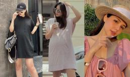 Gu thời trang 'sang - xịn' của phu nhân tập đoàn nghìn tỷ Phanh Lee khi mang bầu