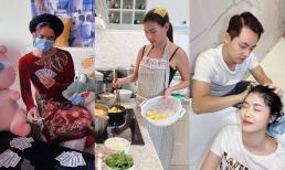 Sao Việt làm gì trong ngày Sài Gòn giãn cách xã hội: Người cày phim, người ăn rồi lại ngủ, người được chồng gội đầu