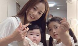 Sau nhiều năm giấu kín, Kim Tae Hee bây giờ mới chịu khoe 2 cô con gái cưng?
