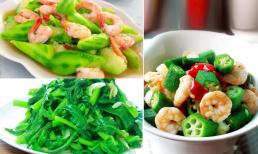 Trời mùa hè nóng nực khiến cảm giác ăn không ngon miệng, đầu bếp dạy làm một số món xào thanh mát, đưa cơm lại không ngán