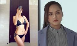 Thu Quỳnh tự tin khoe dáng với áo tắm sau quãng thời gian ép cân để đóng 'Hương vị tình thân'
