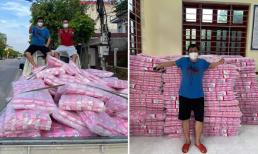 Người đàn ông tâm lý, tiếp tế 10.000 băng vệ sinh cho chị em công nhân đang cách ly ở Bắc Giang