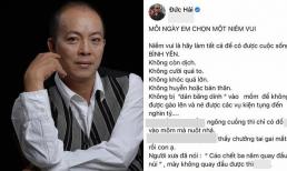 NSƯT Đức Hải viết status văng tục cực gắt giữa loạt biến showbiz, bị chỉ trích dữ dội đến mức khóa tài khoản