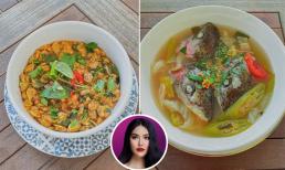 Rảnh rỗi vào mùa dịch Covid-19, Lan Khuê trổ tài nấu ăn, món nào cũng đẹp mắt như ngoài hàng