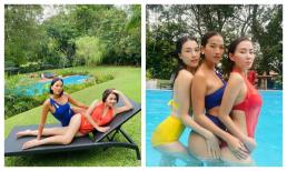 Thu Minh khoe dáng cùng hội 'mẹ bỉm' tại Singapore, ai tin được đã qua ngưỡng tuổi U40 