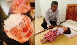 Góc khoe bố chồng trên cả tuyệt vời: Nắng 40 độ vẫn đi xe máy 30 cây số đến thăm cháu, mang đủ thứ cho con dâu tẩm bổ