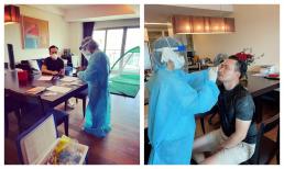 Đây là gia đình sao Việt đầu tiên thực hiện xét nghiệm Covid-19 tại nhà