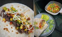 MC Thu Hoài chỉ cách làm Burrito vừa ngon lại giữ dáng đẹp