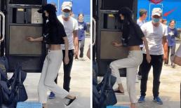 Dương Mịch lại để lộ vòng eo siêu thực, nam trợ lý nhìn không rời mắt 