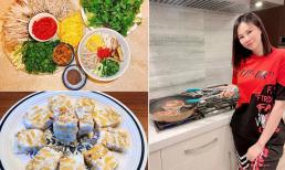 Con dâu tỷ phú Hoàng Kiều vừa đẹp lại vừa đảm đang, nấu ăn ngon chẳng kém ngoài hàng