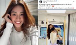 Hoa hậu Khánh Vân chính thức lên máy bay về nước sau 1 tháng mắc kẹt ở Mỹ