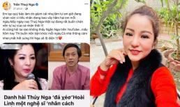 Bị giật tít 'Thúy Nga đá xéo NSƯT Hoài Linh', nữ danh hài phải đăng đàn 'lạy' xin tha