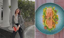 Lan Khuê bật mí cách làm món cá hồi sốt cam vừa ngon lại đẹp như nhà hàng