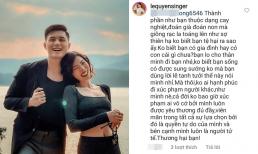 Phản ứng cực gắt của Lệ Quyên khi bị xóc xiểm 'loại đàn bà dại trai bỏ chồng'