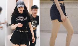 Khoe trọn thân hình nuột nà nhưng Dương Mịch lại bị soi đôi chân đầy vết bầm tím 