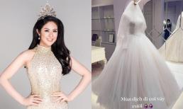 Hoa hậu Ngọc Hân chính thức hé lộ váy cưới kèm chi tiết nhỏ 'bật mí' hôn lễ hoành tráng sắp tới