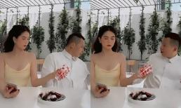 Ngọc Trinh bị chê vô duyên khi đổ nước vào 'vùng nhạy cảm' của Vũ Khắc Tiệp