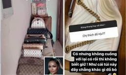 Khoe bộ sưu tập hàng hiệu nhưng H'Hen Niê xài quá hao nên sắp hư hỏng hết