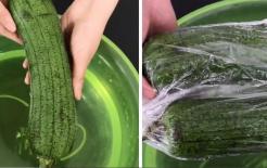 Đừng cho mướp vào tủ lạnh khi không ăn hết! Mách bạn cách bảo quản mướp để 10 ngày vẫn tươi ngon mà không hỏng, không thối