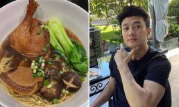 Quốc Trường trổ tài nấu mì vịt tiềm đãi cả nhà, công thức có gì đặc biệt mà thành phẩm tự đánh giá cũng được 9 điểm