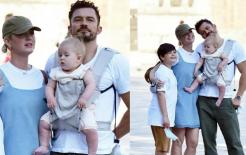 Chồng cũ Miranda Kerr gặt hái tình yêu mới, cùng bạn gái bế con đi chơi, con gái út lần đầu lộ diện