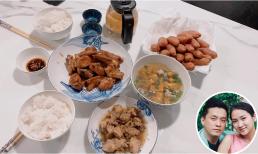 Không chỉ xinh đẹp, vợ Lam Trường còn rất đảm đang khi vào bếp