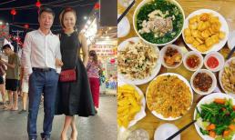 Ngọc Hà liên tục khoe những bữa ăn thịnh soạn trong mùa dịch, ai sướng hơn Công Lý nữa đây