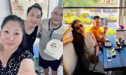 NSND Hồng Vân khoe các con cùng mừng ngày của cha, thân hình con gái Xí Ngầu gây chú ý giữa tin đồn bầu bí