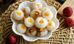 Trời nắng nóng nên tự làm 'thạch' vải thiều mát lạnh, ngon ngọt tại nhà để không tốn tiền mua kem 