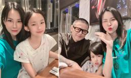 Lâu lắm con dâu tỷ phú Hoàng Kiều mới đăng ảnh bên chồng, hé lộ luôn hình ảnh hai con xinh xắn