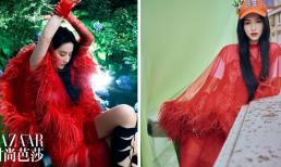Lưu Diệc Phi và Đường Yên 'đụng hàng' trang phục đỏ lông vũ, ai mới là người đẳng cấp hơn?