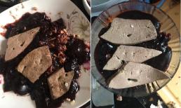 Cô gái trổ tài làm món tiết canh củ dền khiến chồng khiếp đảm không dám ăn